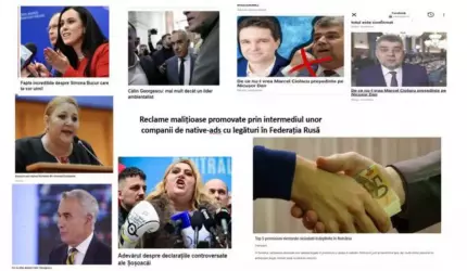 Rețeaua care clonează instituții publice și televiziuni a fost reactivată Rețeaua care clonează instituții publice și televiziuni a fost reactivată. Conținutul fals, promovat prin reclame și AI