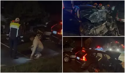 Şoferul vinovat era băut şi a lovit frontal o altă maşină Accident cu patru victime în Gorj. Şoferul vinovat era băut şi a lovit frontal o altă maşină