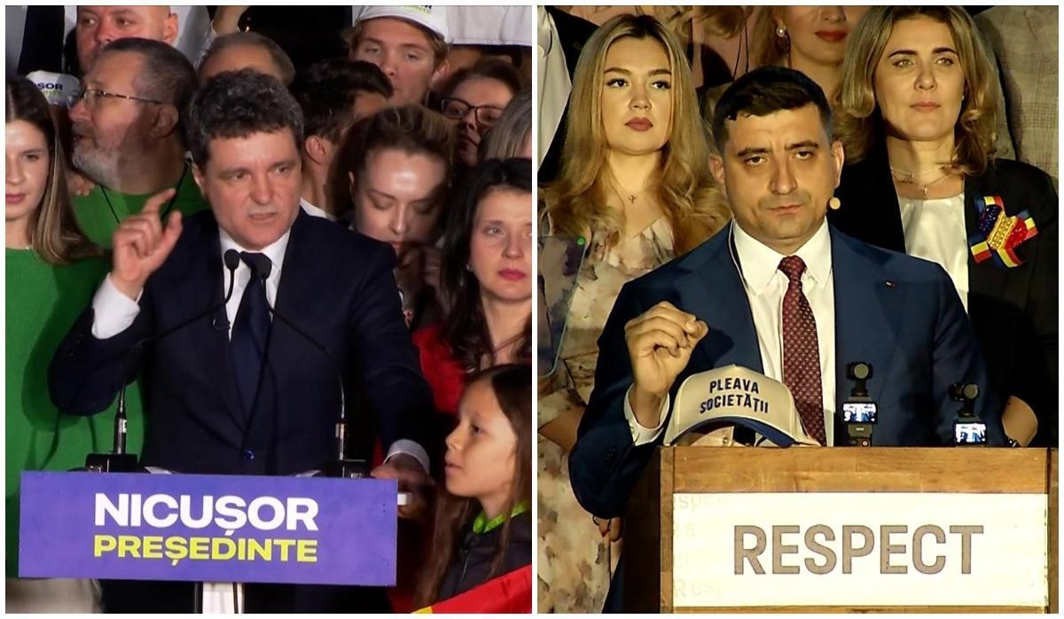 Cât au plătit Nicuşor Dan şi George Simion pentru campania celui de-al doilea tur al alegerilor prezidenţiale