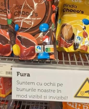 "Mai mare umilinţă nu există". Mesajele ciudate la adresa românilor apărute într-un mare lanţ de magazine din vestul Europei: secere intervenţia poliţiei