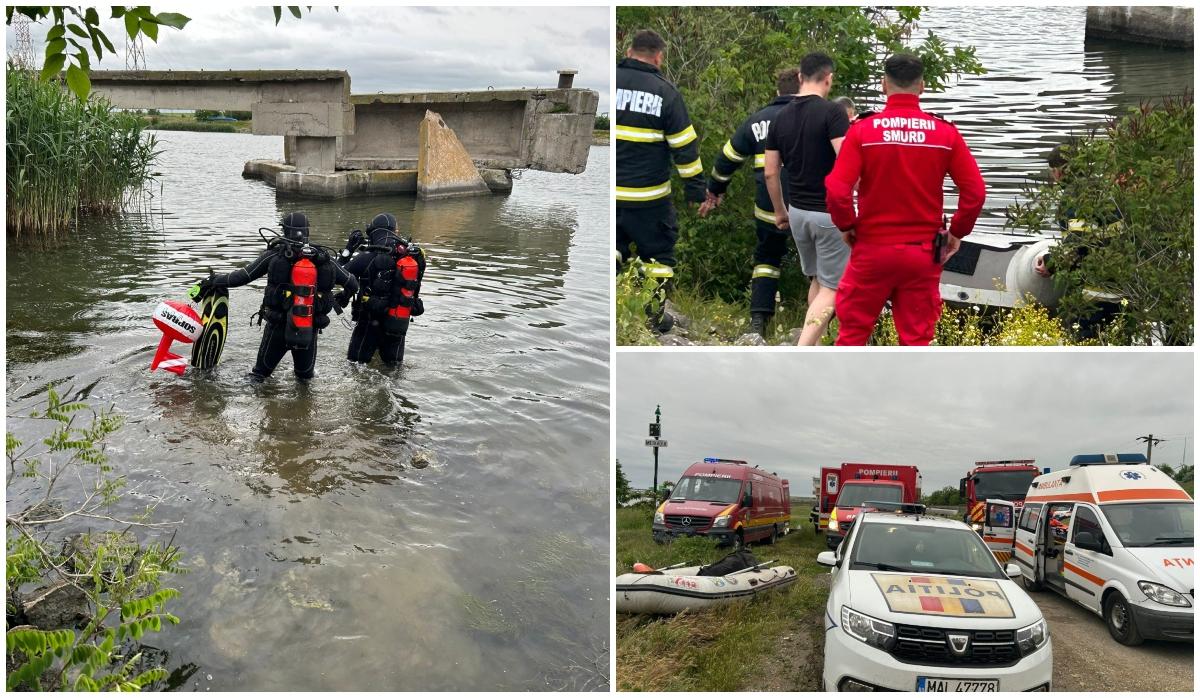 Tată şi fiul, căzuţi în apă, la intrarea în Portul Medgidia. Cei doi au fost scoşi de către salvatori, bărbatul este resuscitat