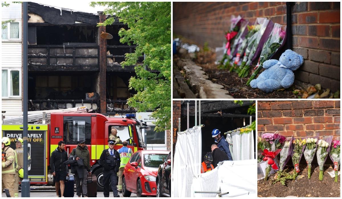 "Toată familia mea e acolo". O mamă şi trei copii au murit arşi de vii, în casa cuprinsă de flăcări în Anglia. Tatăl a privit neputincios sfârşitul tragic al celor dragi