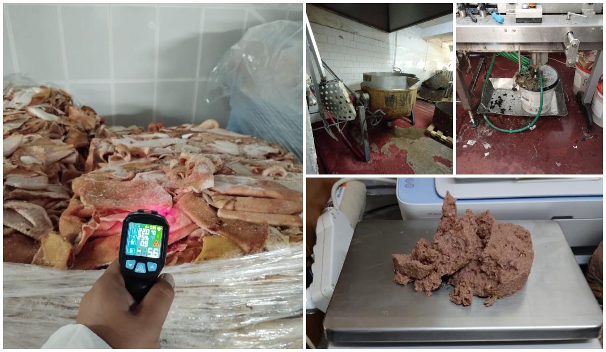 Carne infestată cu E.coli, descoperită de inspectorii ANPC la o fabrică de carne din Domneşti