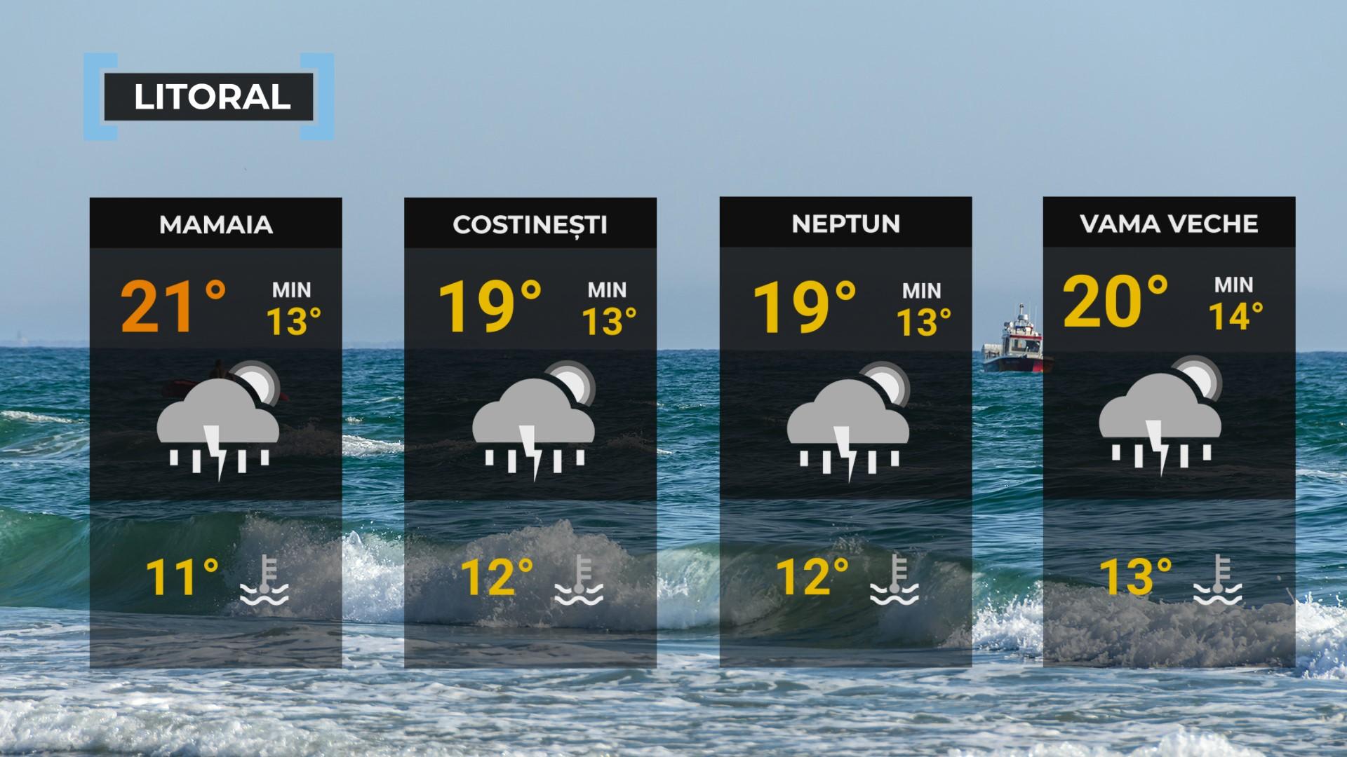 Vremea de mâine 7 mai. Se răceşte în aproape întreaga ţară. Maximele vor fi situate între 11 şi 24 de grade