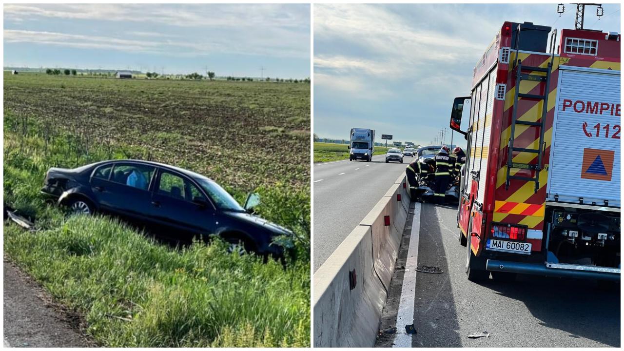 Accident pe DN 1, în Prahova