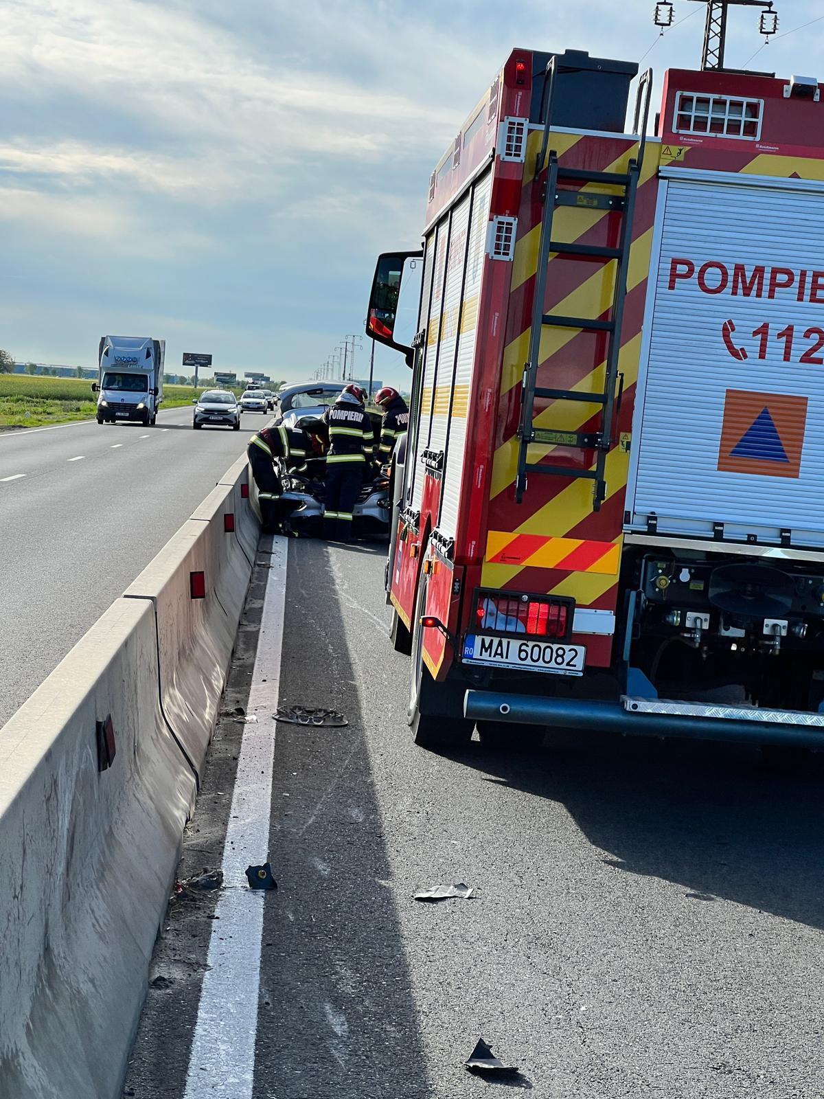 Accident pe DN 1, în Prahova