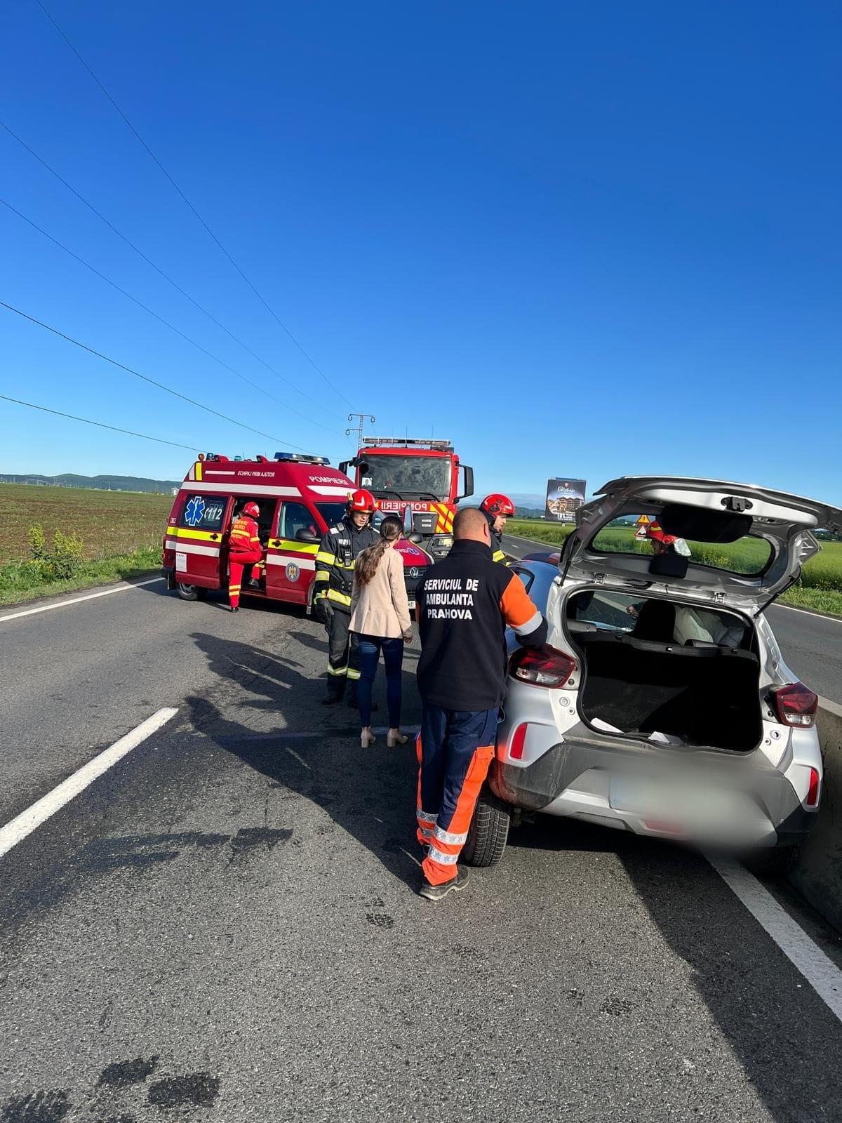 Accident pe DN 1, în Prahova