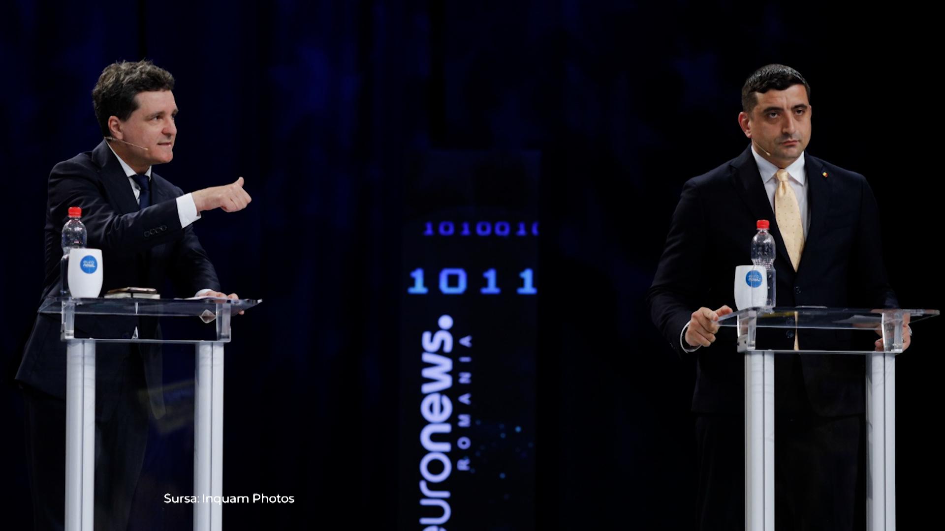 Dezbaterea cu Nicușor Dan l-ar fi costat scump. Simion riscă să piardă un milion de voturi, spun specialiştii