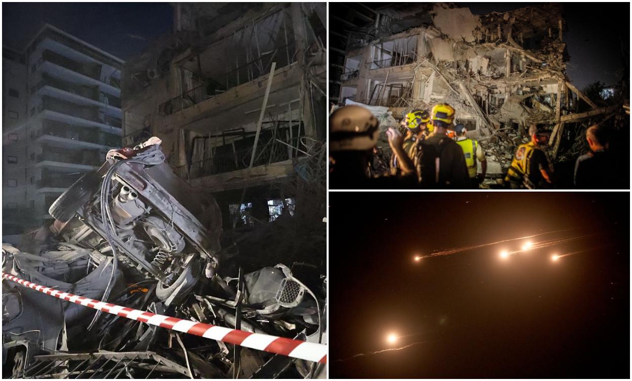 Iranul contraatacă în forţă Israelul: doi morţi şi zeci de răniţi după ce Teheranul a lovit cu zeci de rachete