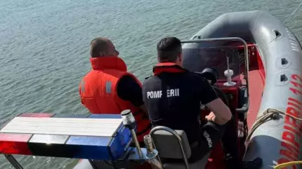 Misiune dificilă de salvare pe Dunăre Misiune dificilă de salvare pe Dunăre