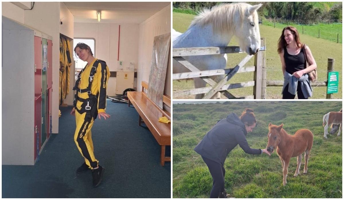 O britanică a murit împreună cu instructorul sub ochii iubitului ei, în timpul unui salt cu paraşuta