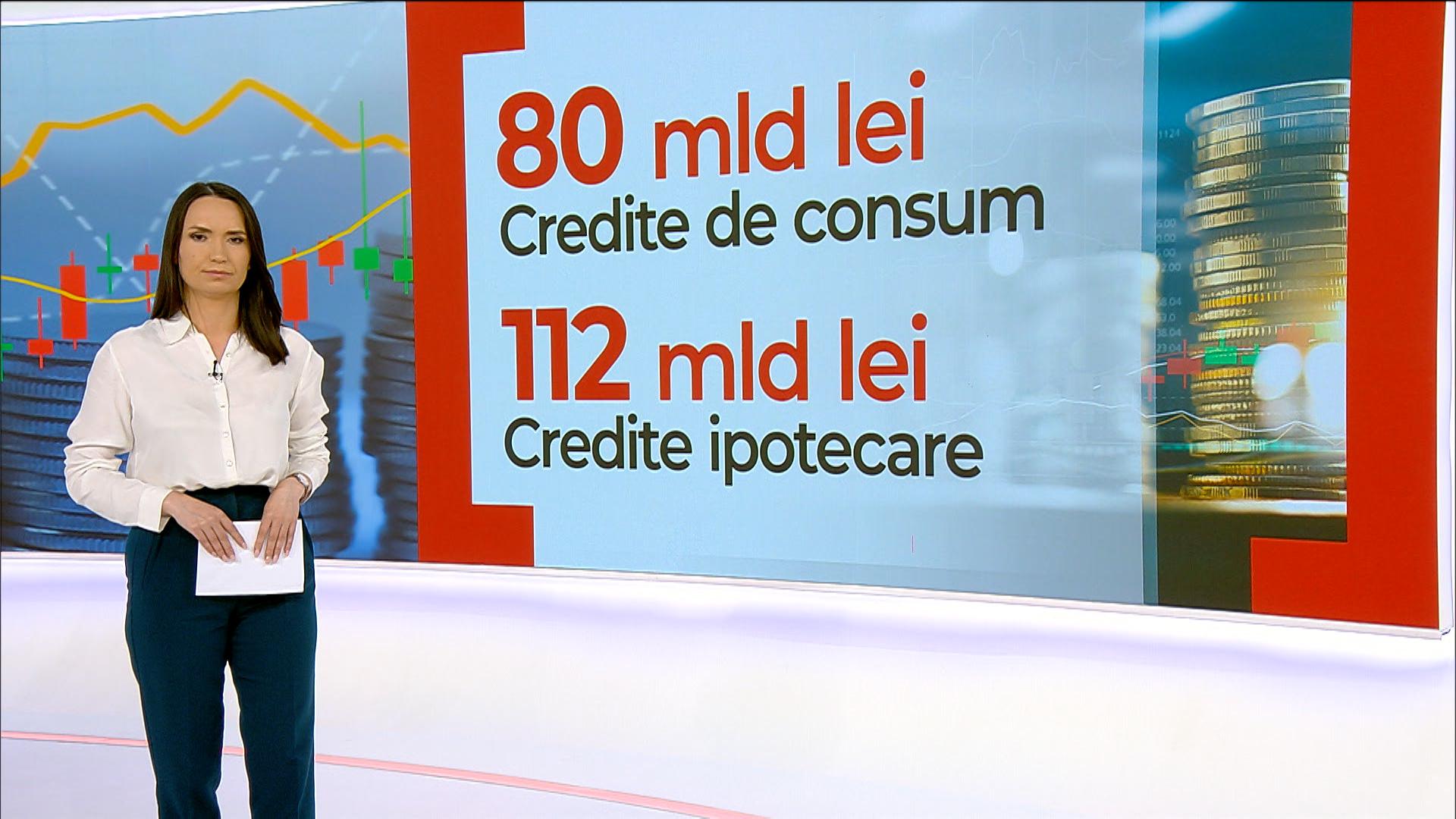 Trei milioane de români, datori la bănci. 35% au luat credit pentru a avea ce mânca
