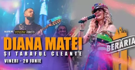 Diana Matei şi Taraful Cleante susţin un concert vineri, 20 iunie, în Berăria H din Bucureşti Diana Matei şi Taraful Cleante susţin un concert vineri, 20 iunie, în Berăria H din Bucureşti