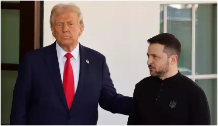 Relația tensionată Trump-Zelenski, din nou la test Zelenski și Trump discută la Haga viitorul sprijinului militar american pentru Ucraina