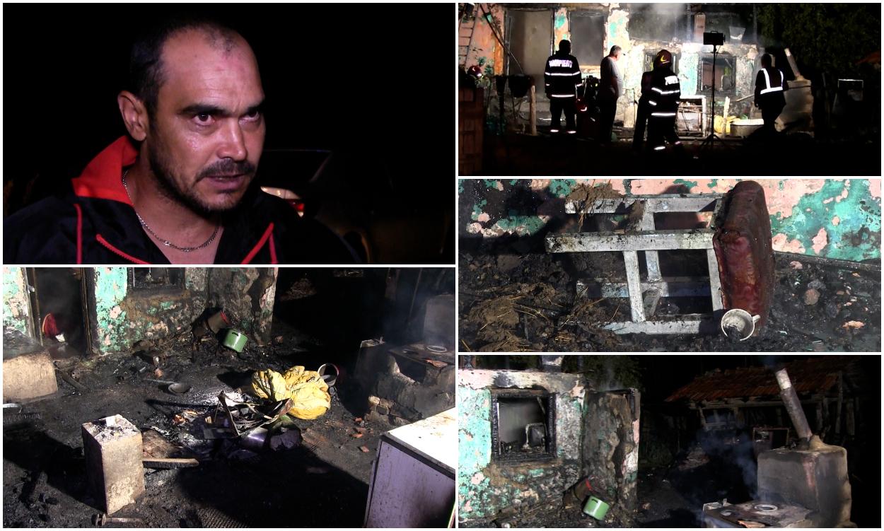 "A ars tot!" Un copil de 10 ani a sfârşit carbonizat azi noapte în Vaslui, în casa cuprinsă de flăcări