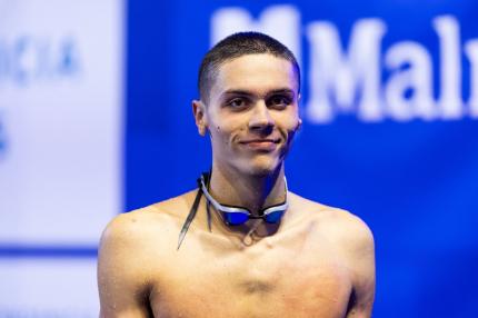 David Popovici, medalie de bronz în finala de 50 de metri liber, la Europenele Under 23 din Slovacia