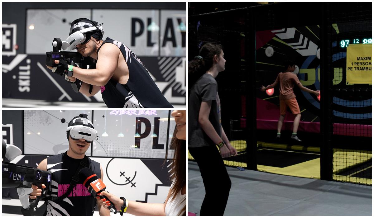 Acţiunea din jocurile video, acum în viaţa reală. Cum îi pune pe tineri în mişcare realitatea virtuală