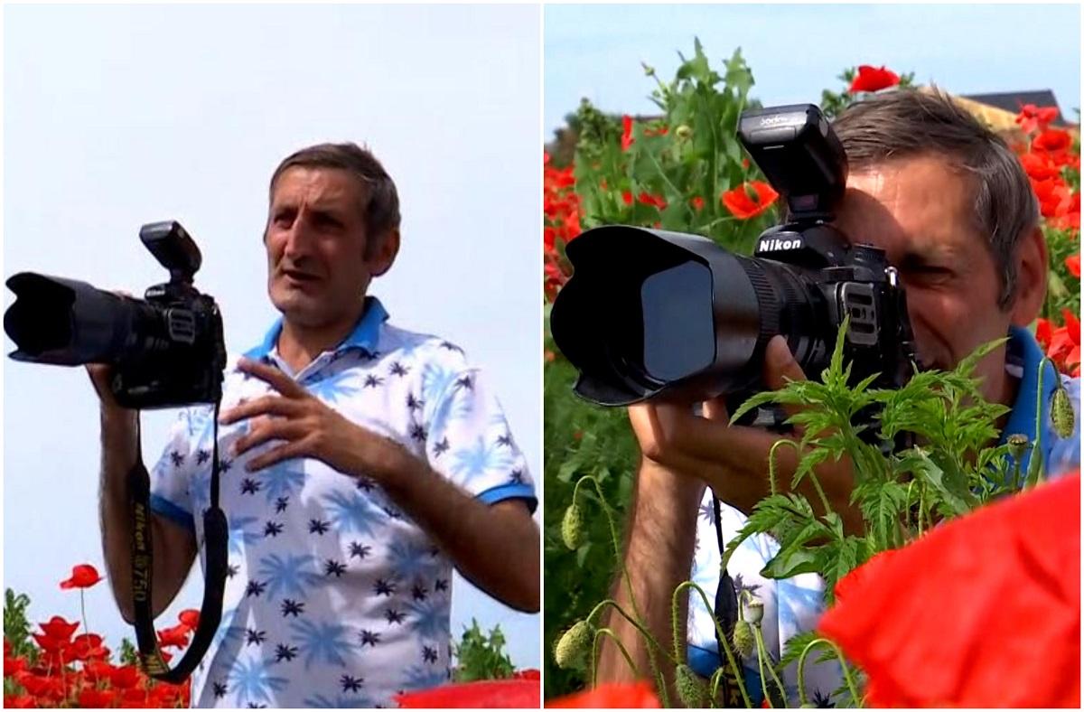 Peisajul din apropiere de Târgu Jiu care a fascinat un fotograf. A dat peste el întâmplător