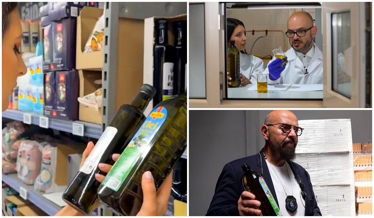 Uleiul de măsline din Kaufland şi Penny, dus la analize. Ne-am întors cu ANPC după rezultate