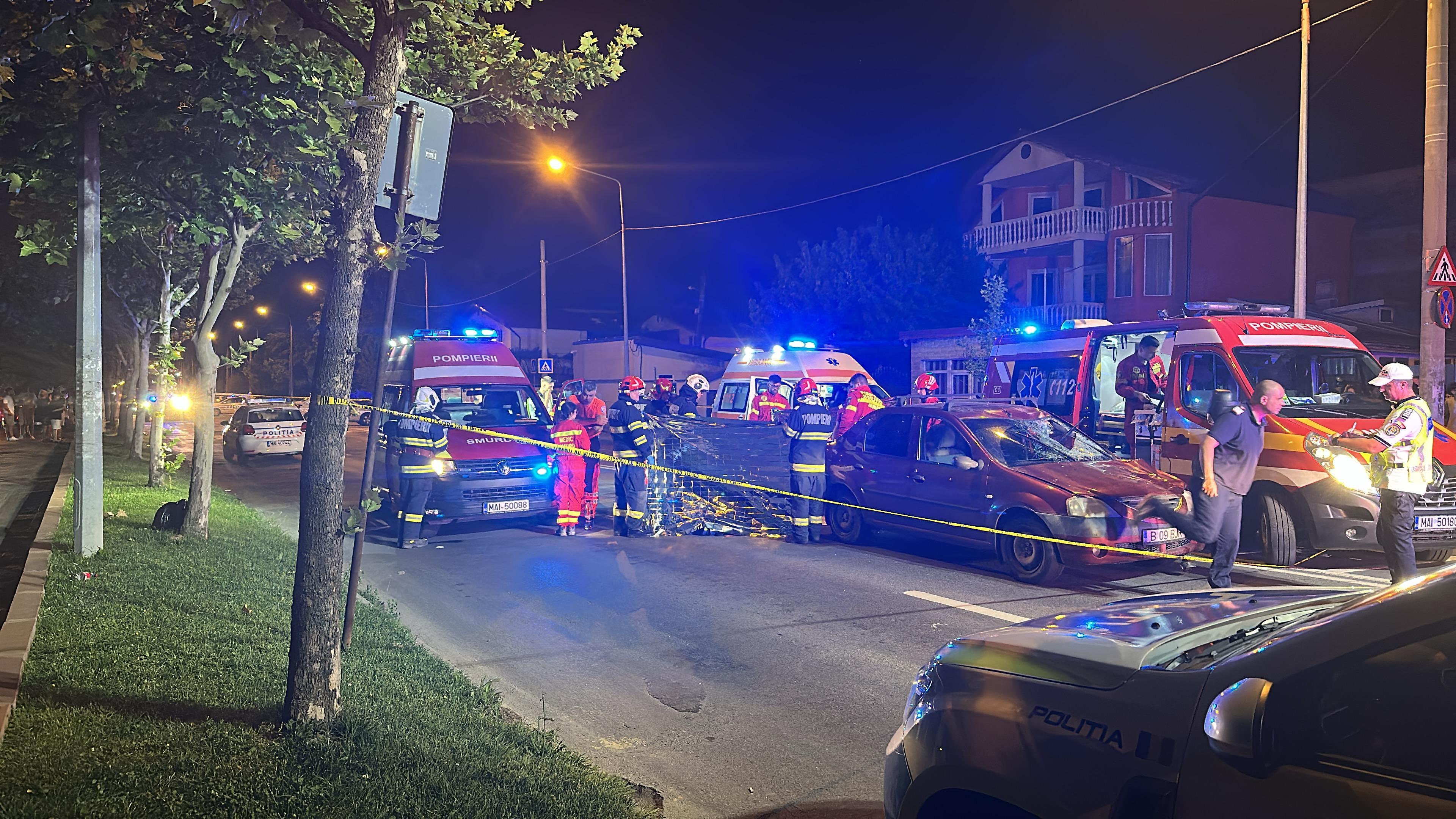 Doi soţi spulberaţi pe o trecere de pietoni din Bucureşti de un şofer de 74 de ani. Bărbatul a murit