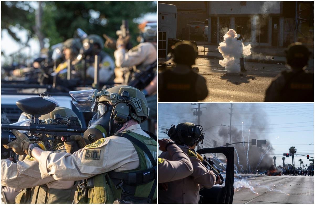 Proteste în Los Angeles. Donald Trump trimite pe străzi Garda Națională