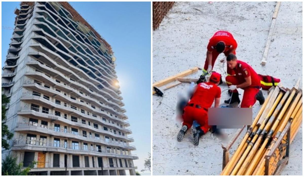 Un bărbat a căzut de la etajul 10 al unui hotel din Olimp