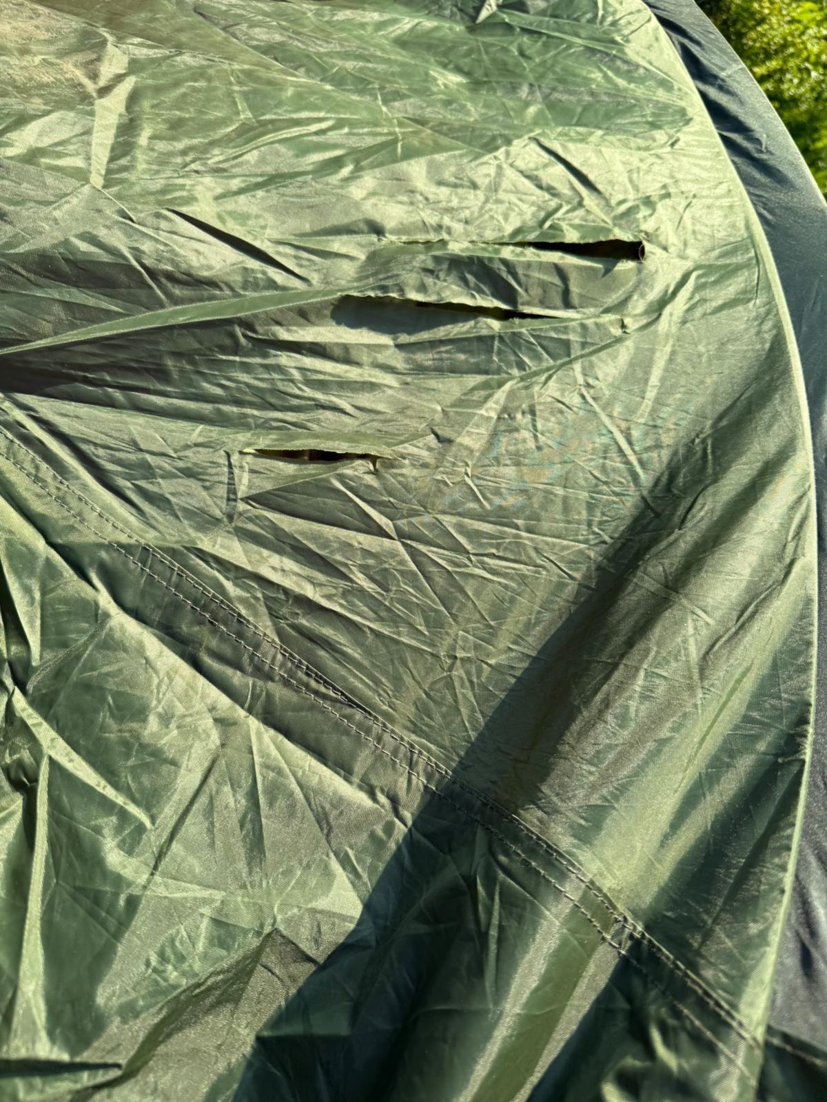 Familie cu doi copii şi-a abandonat cortul, după ce un urs a venit "în vizită", în zona Mălăieşti