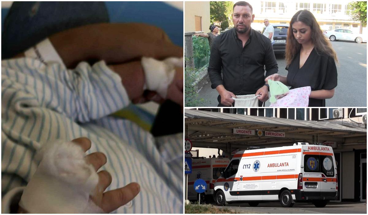 Trupul unei fetiţe moarte la 7 săptămâni, blocat de anchetă