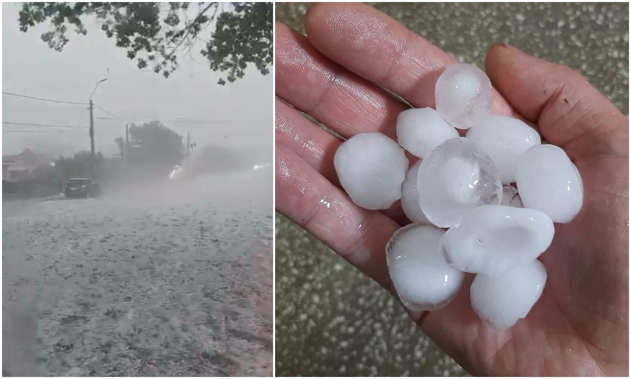 16 judeţe intră de la ora 12.00 sub avertizare cod galben de furtuni. Ploi, grindină şi vijelii până la noapte