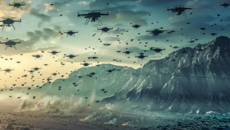 Se întunecă cerul. Rusia s-ar pregăti să lanseze 2.000 de drone simultan spre Ucraina