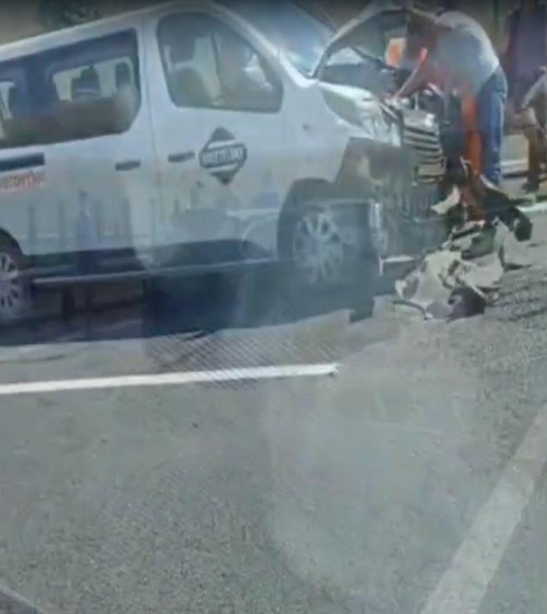 Cinci mașini implicate într-un accident pe A2 Constanța – București