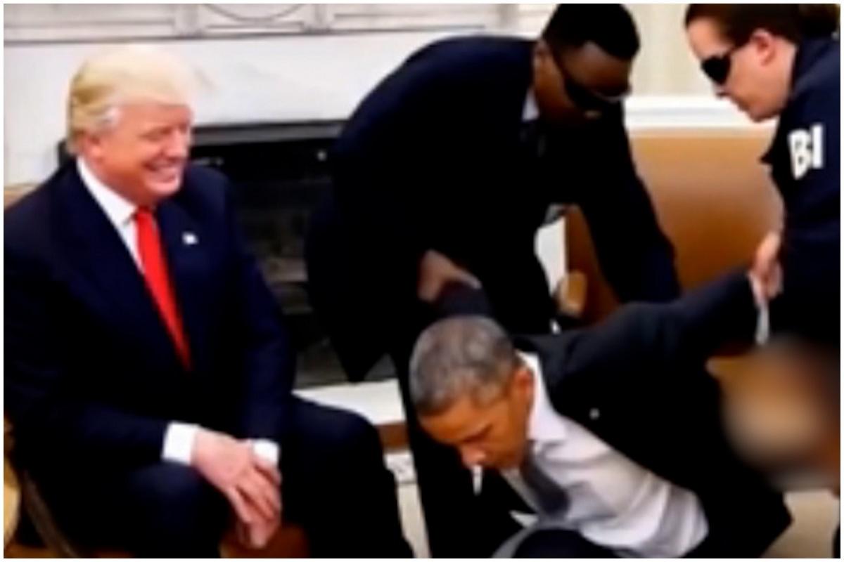 Donald Trump a postat un clip generat cu AI în care Obama e arestat de agenţii FBI chiar în Biroul Oval