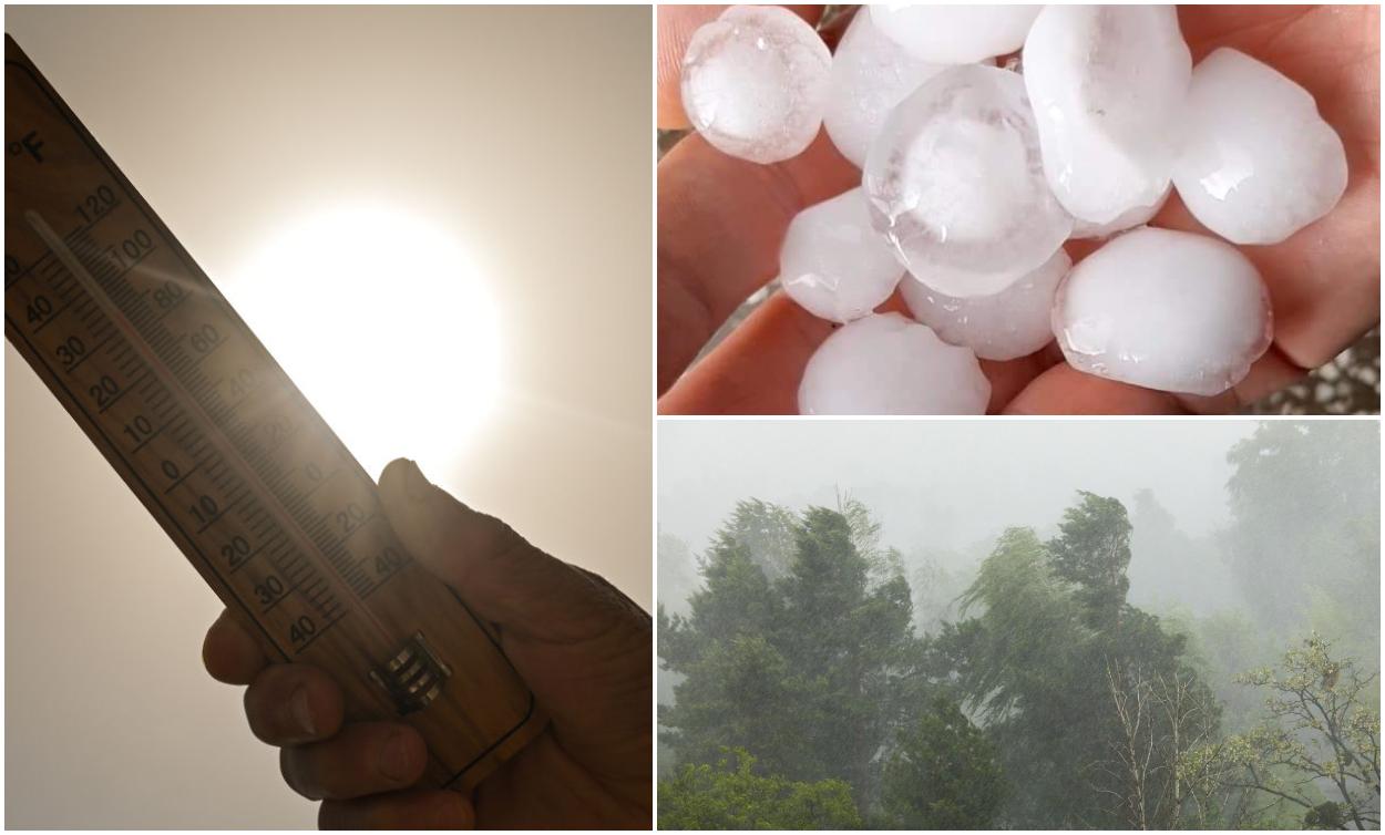 Codurile galben şi portocaliu de caniculă, extinse. La noapte, vijeliile lovesc în mai multe judeţe