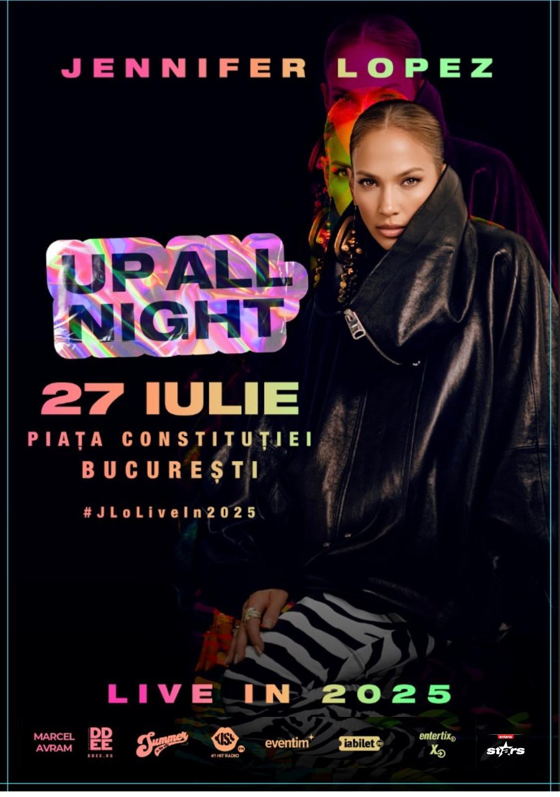 Antena Stars este singura televiziune care devine partener oficial pentru concertul lui JLo în România