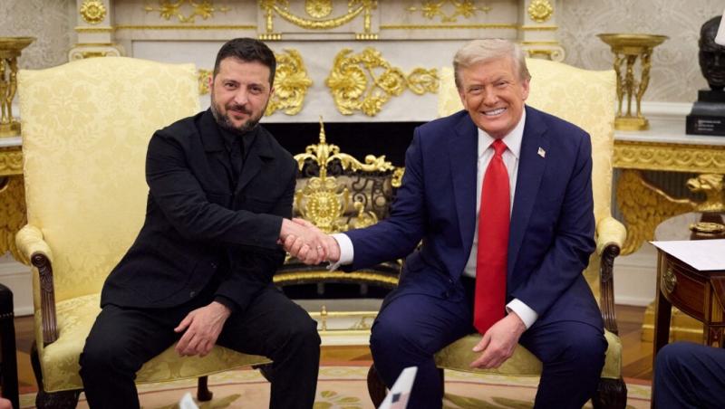 Cât costă şi de unde poate fi cumpărat sacoul purtat de Zelenski la întâlnirea cu Trump de la Casa Albă