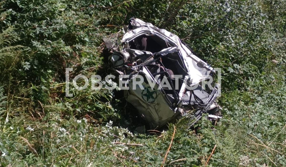 Primele imagini cu vehiculul în care patru tineri şi-au pierdut viaţa, în tragedia din Făgăraş