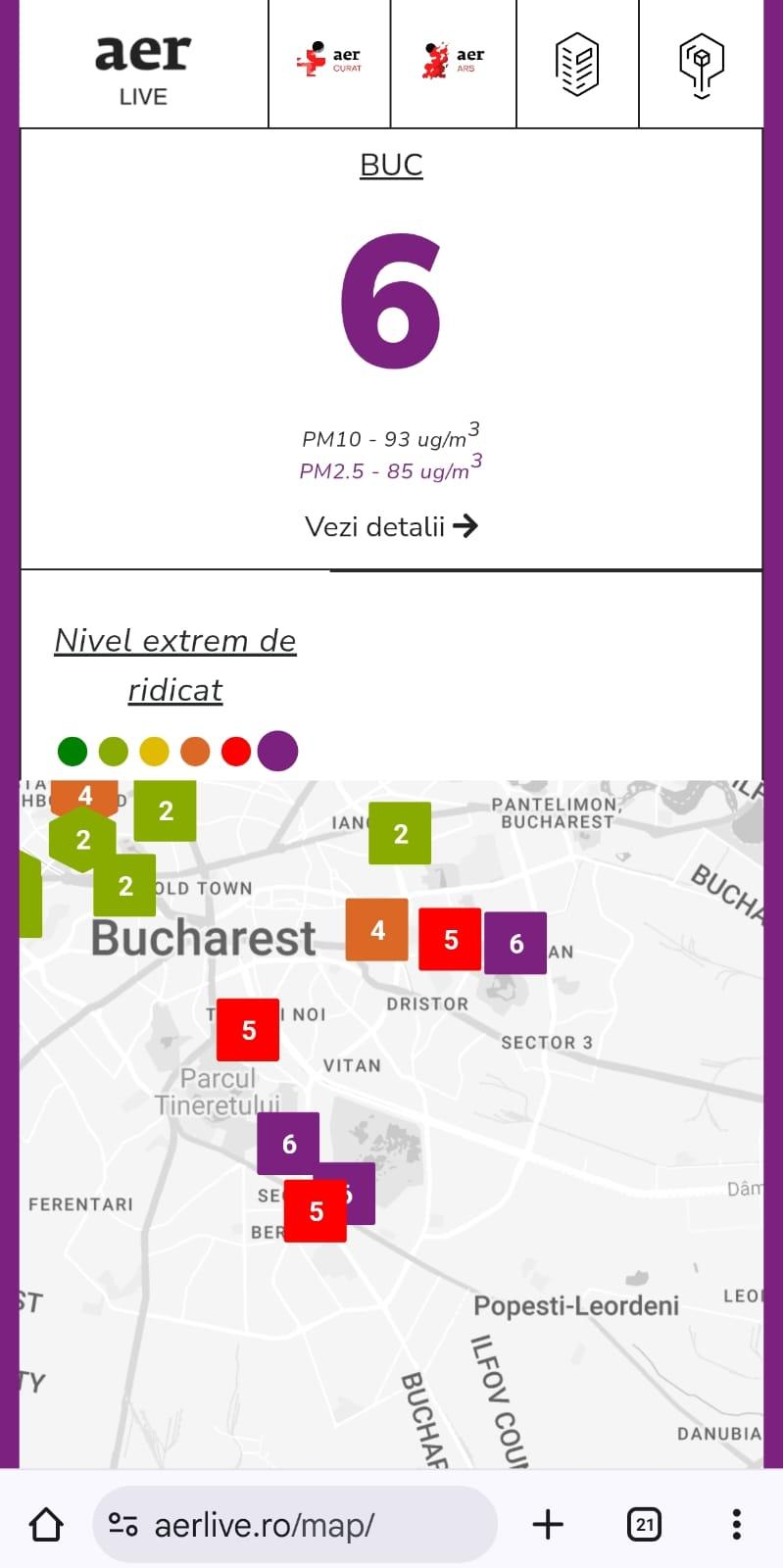 Poluare majoră în București: Miros groaznic de fum după incendiul din Dragonul Roşu. Cele mai afectate zone