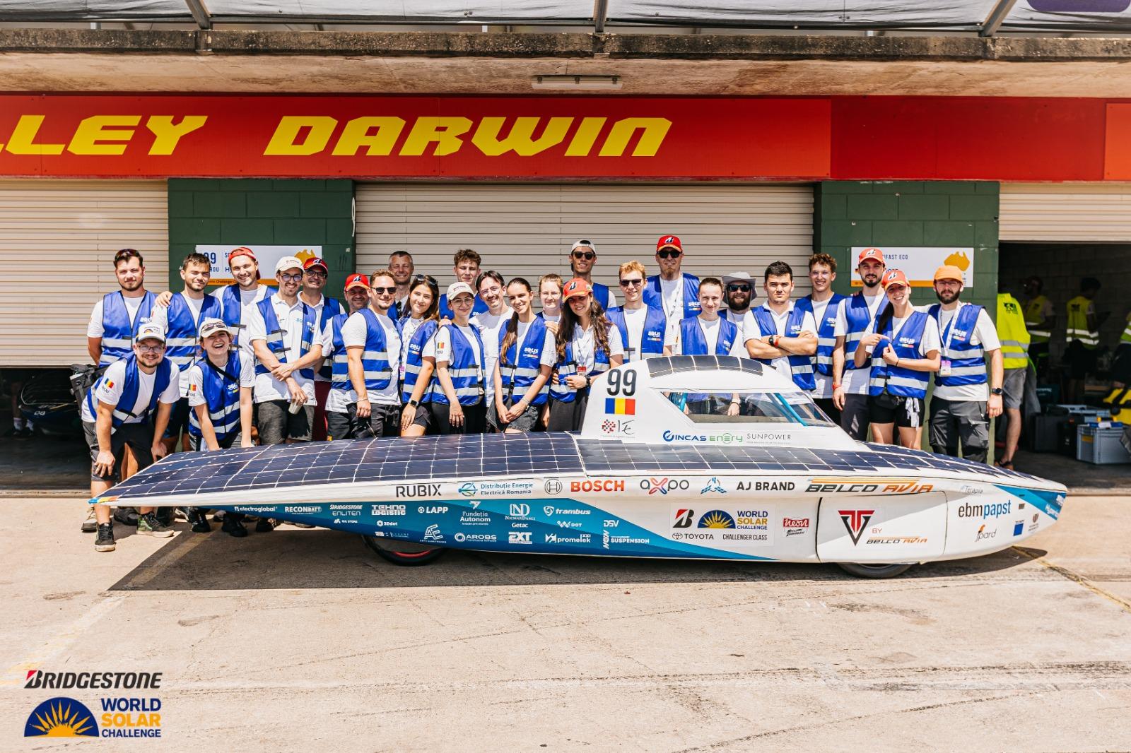 Echipa SOLIS scrie istorie la cea mai prestigioasă competiție de mașini solare din lume din Australia