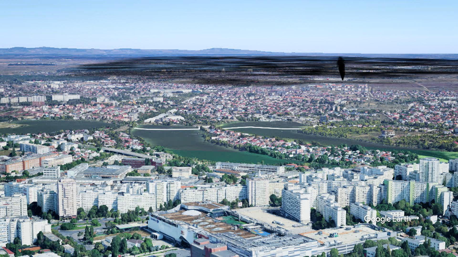 ANIMAŢIE. Particule extrem de periculoase deasupra Bucureştiului, după incendiul din Dragonul Roşu