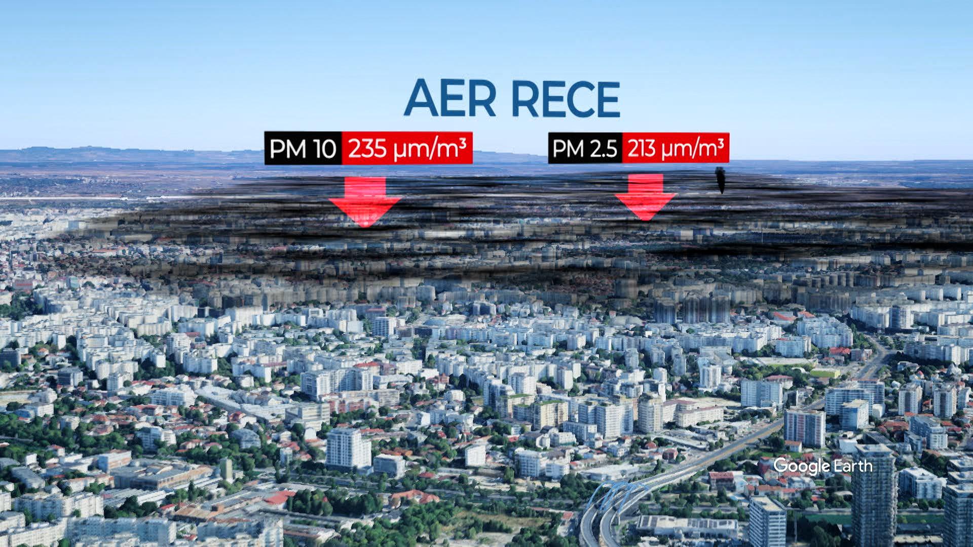 ANIMAŢIE. Particule extrem de periculoase deasupra Bucureştiului, după incendiul din Dragonul Roşu