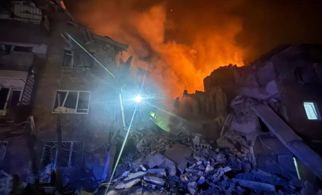 Rusia a atacat masiv Kievul cu drone și rachete: sunt 4 morți, între care 2 copii, și zeci de răniți