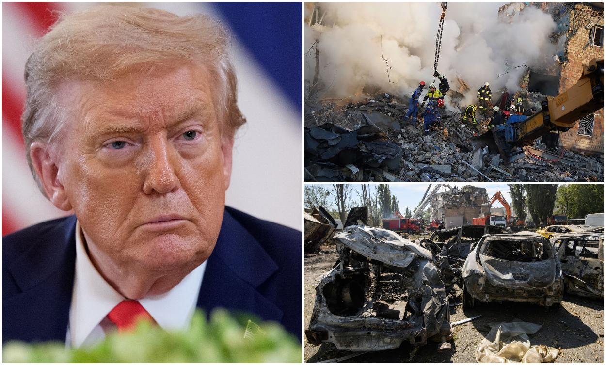 Reacţia lui Trump după atacul devastator asupra Kievului. Bilanţul a urcat la 23 de morţi, între care 4 copii
