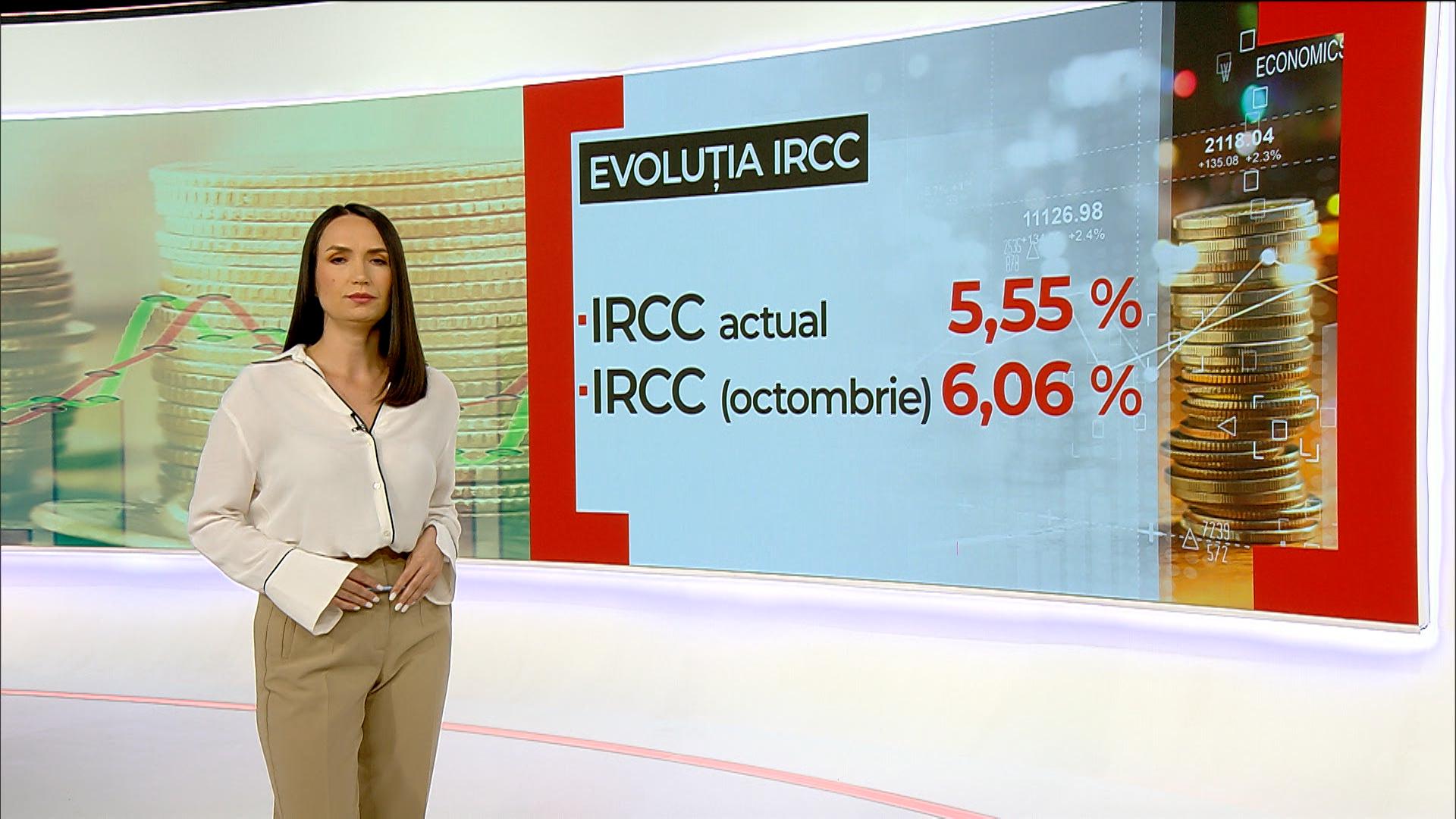 CALCUL: Cu cât va creşte rata unui român cu un credit de 60.000 de euro, după ce IRCC va trece de 6%