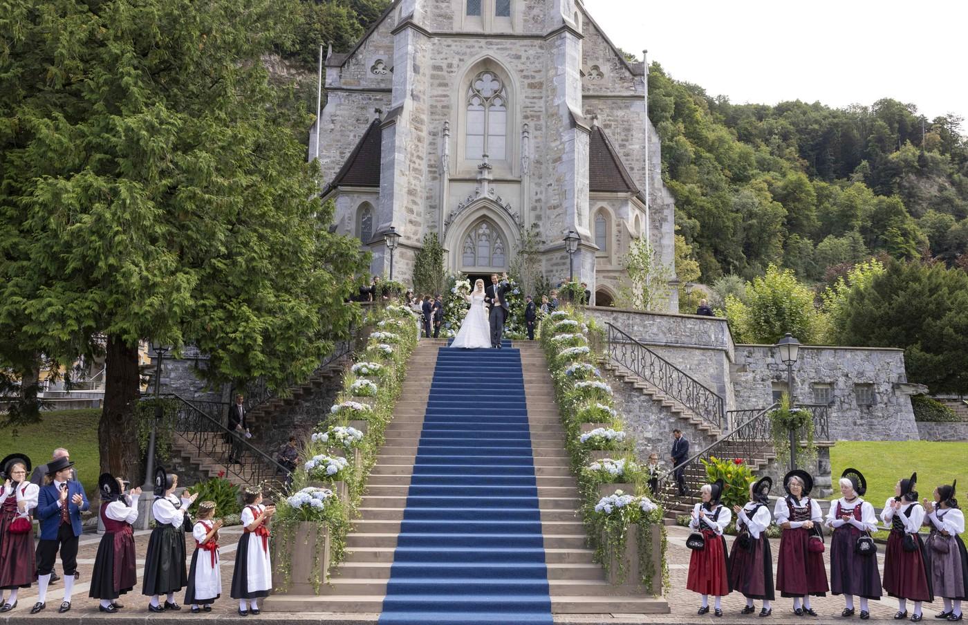 Cea mai bogată prinţesă din Europa s-a măritat. Marie Caroline de Liechtenstein i-a spus "Da" unui venezuelean