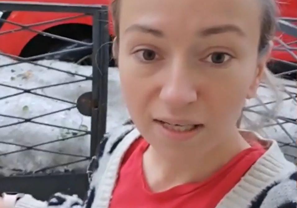 "Nu am văzut în 13 ani de Italia, un aşa fenomen". O româncă a surprins dezastrul lăsat de o furtună violentă