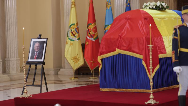 Funeraliile lui Ion Iliescu. 1000 de români, la sicriul depus la Cotroceni. Programul ceremoniilor