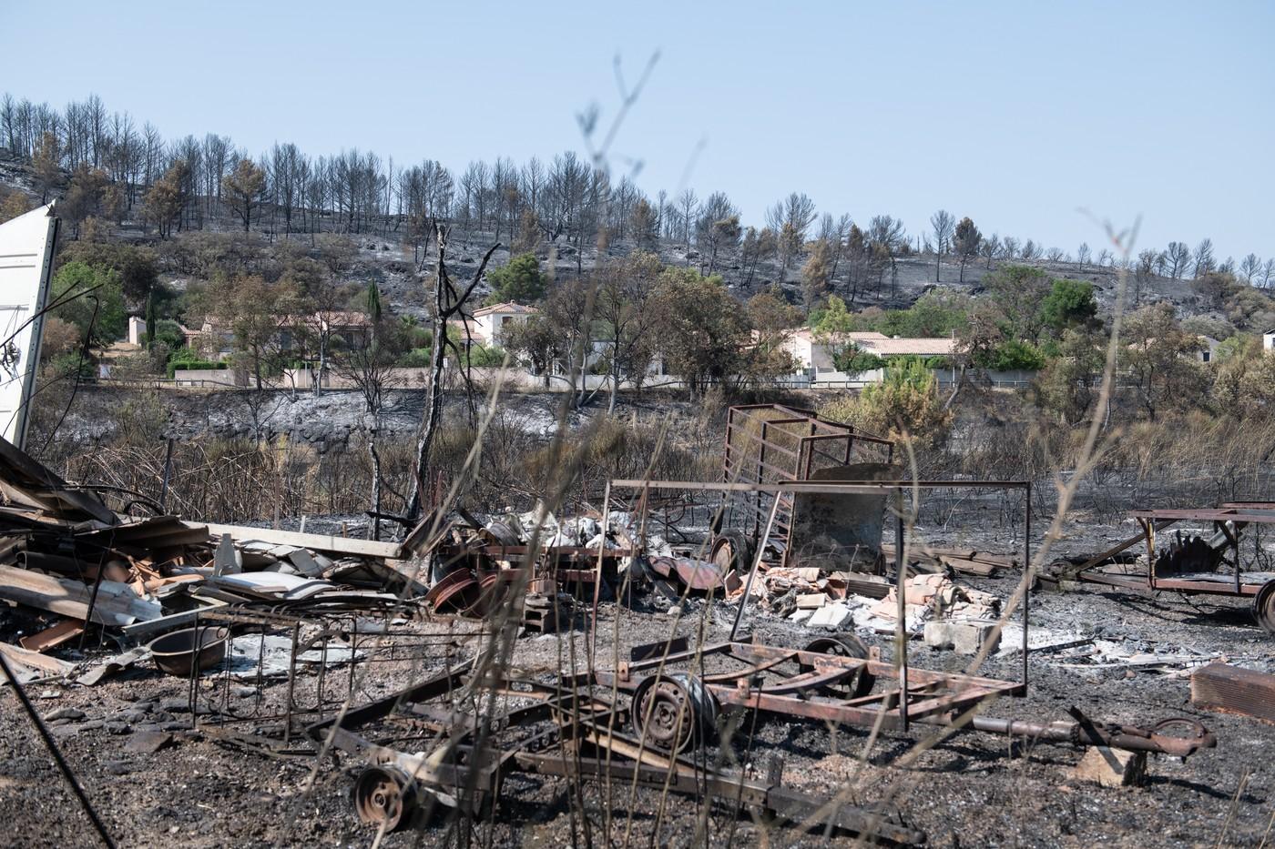 Incendiul devastator din Aude, sub control. Este cel mai amplu din ultimii 80 de ani
