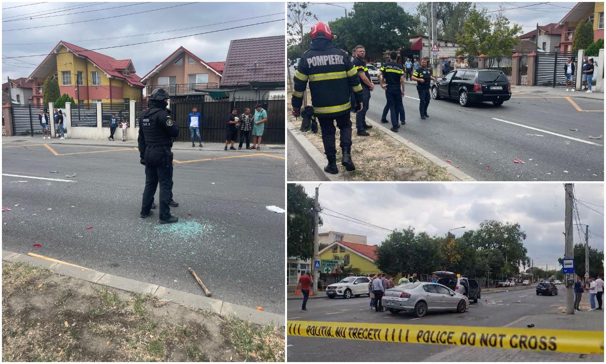 Un mort și patru răniți după o răfuială cu bâte pe stradă, la Craiova. Scandalul ar fi pornit după un accident