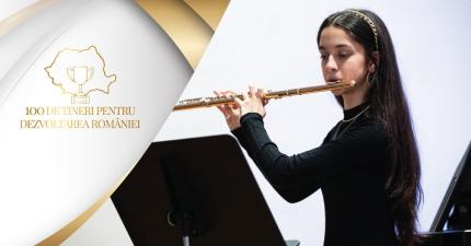 De la Olimpiade Naționale la elitele internaționale: povestea flautistei Emma-Iona Gherganu