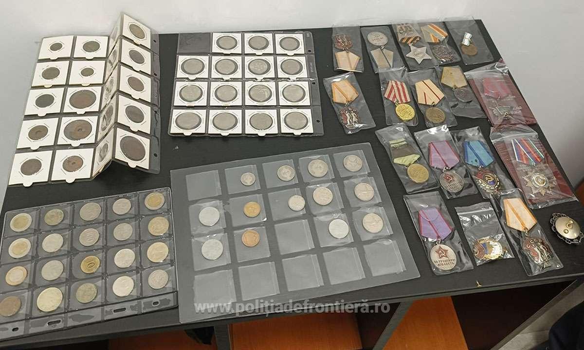 Comoara găsită în bagajul unui bărbat de polițiștii de frontieră suceveni